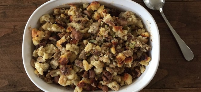 Chestnut and Sausage Stuffing