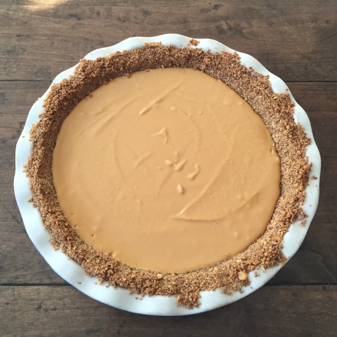 Unbaked sweet potato pie