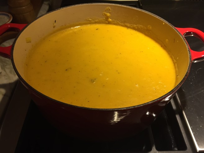 Pureed Butternut Squash Soup