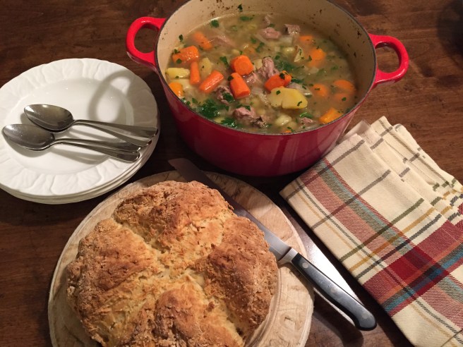 Irish Stew with Irish Soda Bread