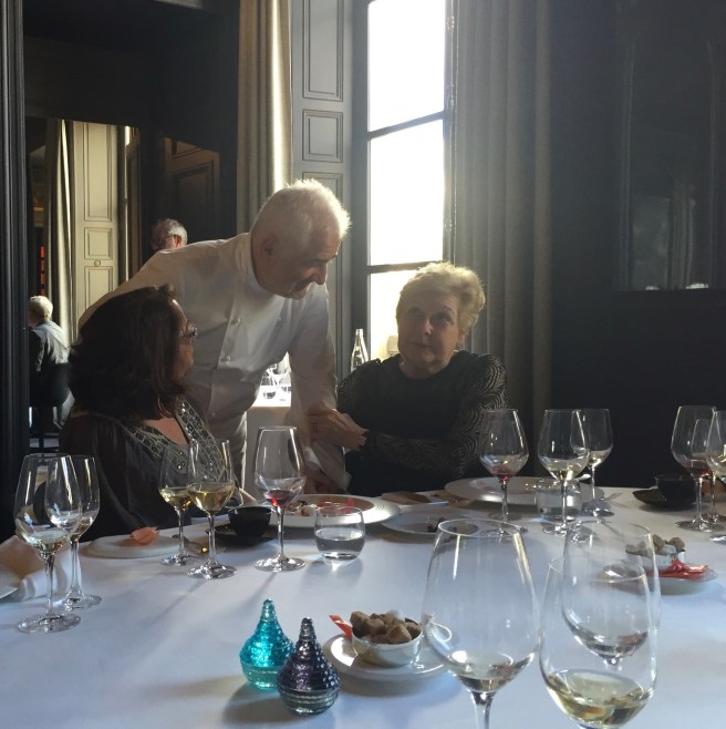 Guy Savoy and Patricia Wells